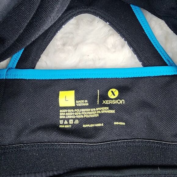 Excursion Sports Bra Set of 2 Size Large Black - Picture 3 of 9